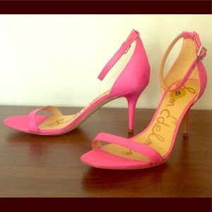 Sam Edelman Pink Patti Ankle Strap size 8 Sandal